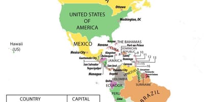 図南米ホンジュラス